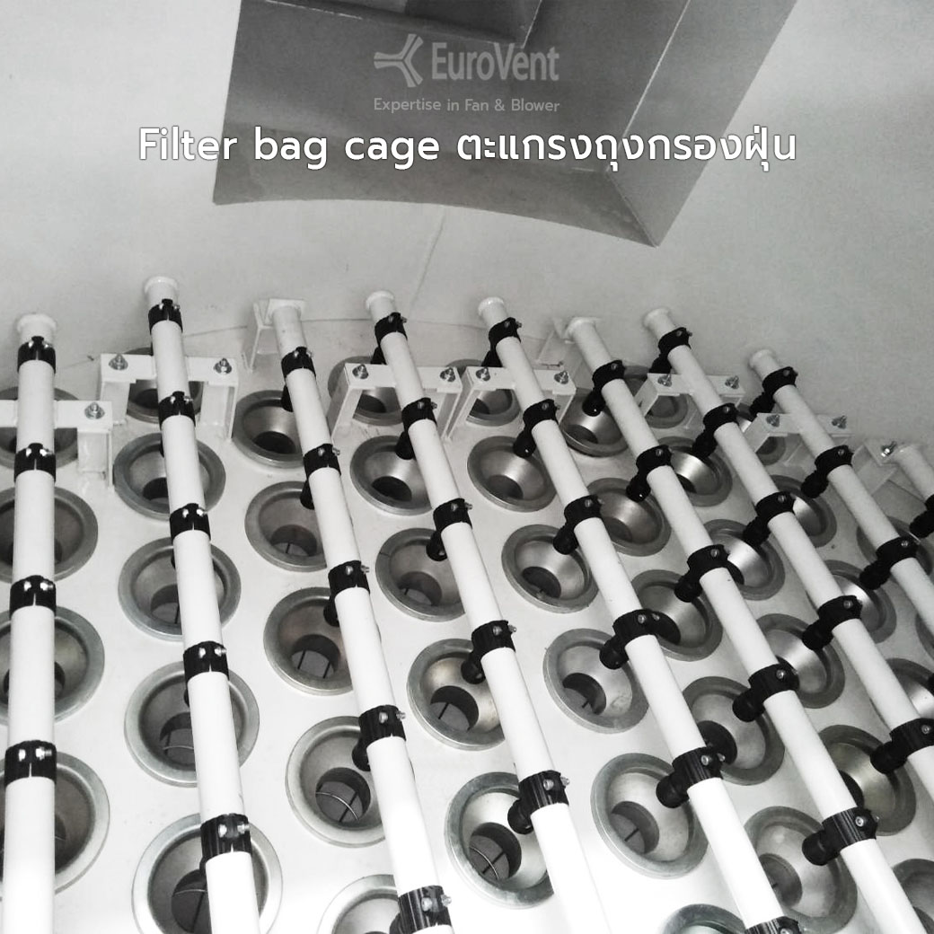 Filter bag cage